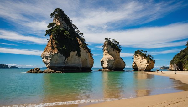 Coromandel cathedral cove : un trésor à explorer absolument